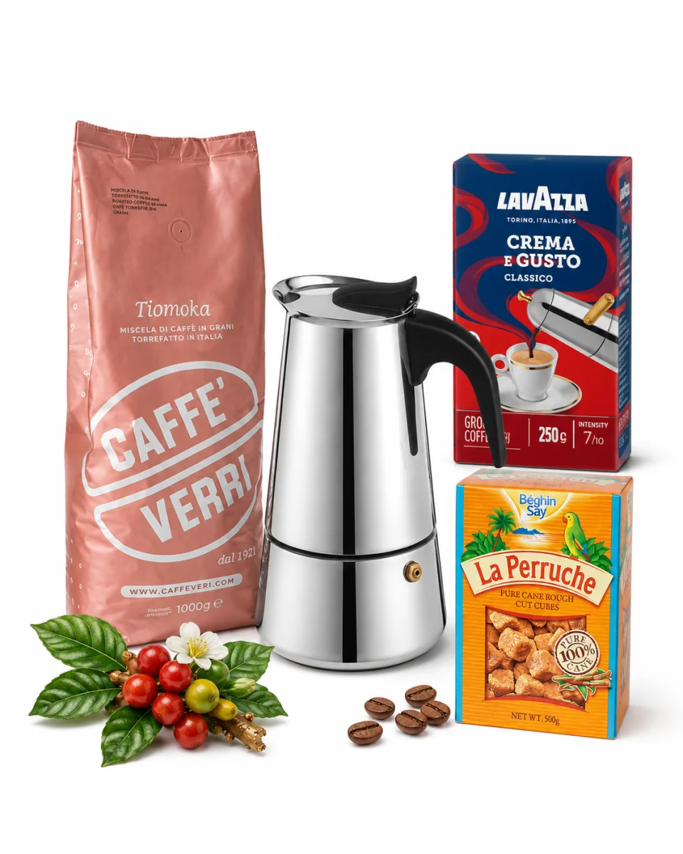 Caffè Verri Lavazza and moka coffee bundle inspiration