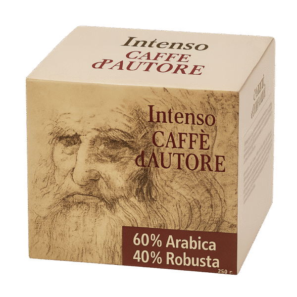 Intenso Caffè d'autore, 60% Arabica 40% Robusta, Beans 250 g