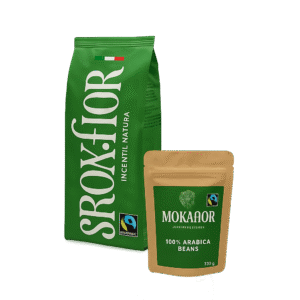 Mokaﬂor Organic 100% Arabica Beans, Bag 1000g