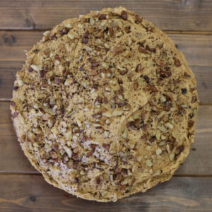 Coffee & Walnut Round Cake