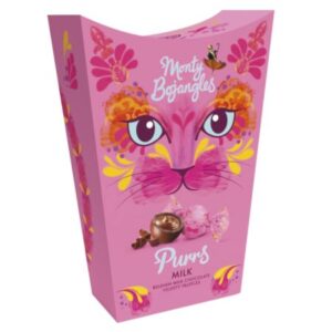 Purrs Milk Chocolate Velvety Truffles In Pink Gift Box