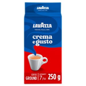 Lavazza Crema e Gusto Ground Coffee 250g - Case of 8