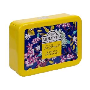 Ahmad Tea Tea Bouquet English Breakfast Tin