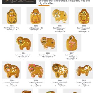 Kids Iced Gingerbread Gift Box
