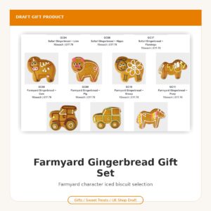 Farmyard Gingerbread Gift Set