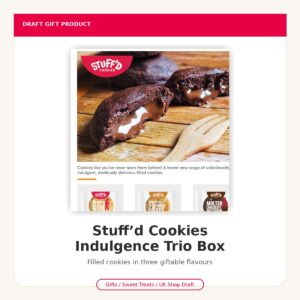 Stuff’d Cookies Indulgence Trio Box