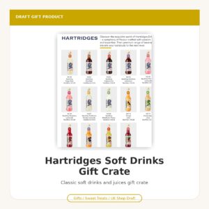 Hartridges Soft Drinks Gift Crate