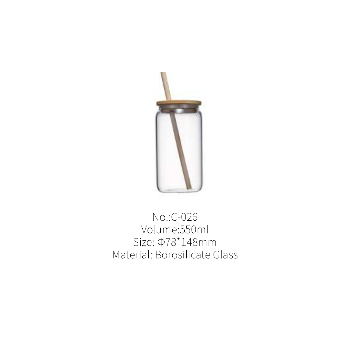 Royaltop Coffee and Tea Glass Cup C-026 - Image 2