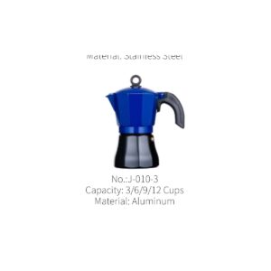 Royaltop Color Aluminum Moka Pot J-010-3