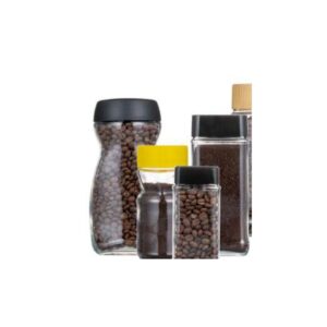 Royaltop Instant Coffee Glass Jar Collection E-027